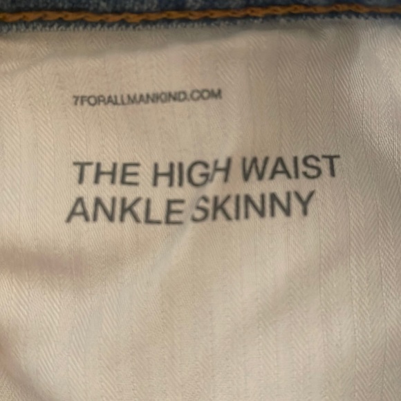 7 For All Mankind jeans - Picture 3 of 3